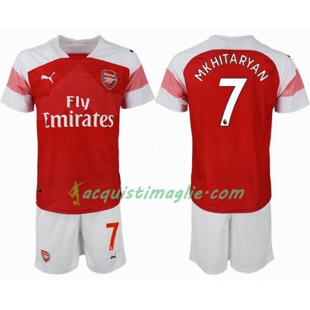 Divisa di Calcio Arsenal MKHITARYAN 7 Bambino Prima 2018/2019
